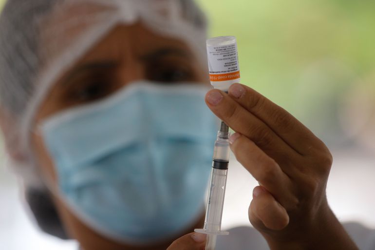 Ponta Grossa realiza mais uma etapa da vacinação contra a covid-19. Foto: Tânia Rêgo / Arquivo Agência Brasil