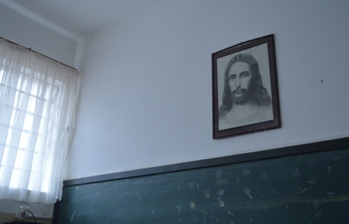 Jesus na parede